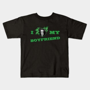 I Love My Boyfriend_Peter Steele Kids T-Shirt